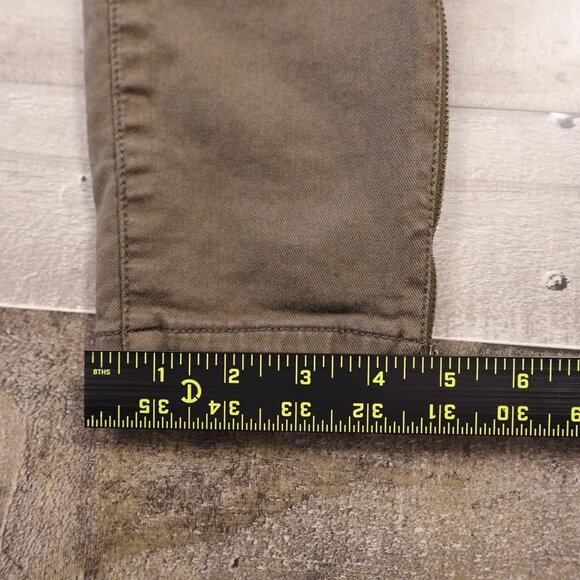 Joie Utility Cargo Skinny Pants Women’s 29 Olive Brown Zip Pocket Casual - Picture 9 of 15